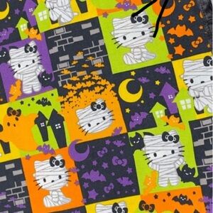 Hello Kitty Table Covering w/ Bat Fringe